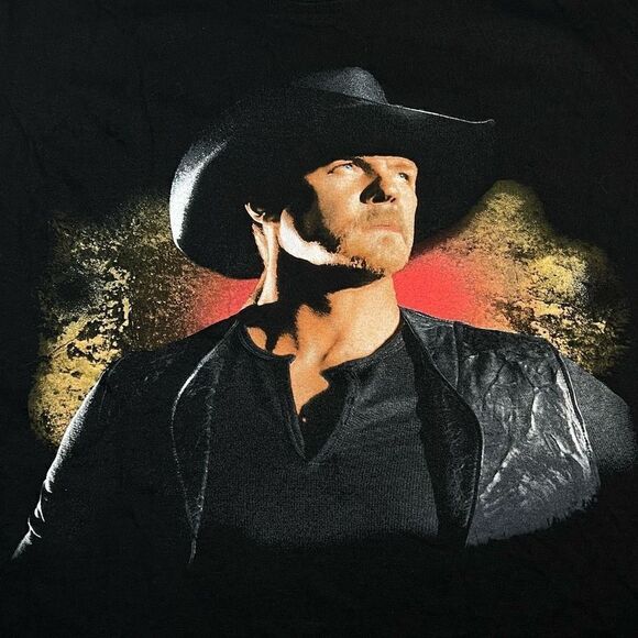 Y2K Trace Adkins Dangerous Man Tour Tee - Picture 2 of 7